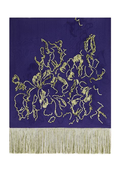 Purple felicia scarf dries van noten - women